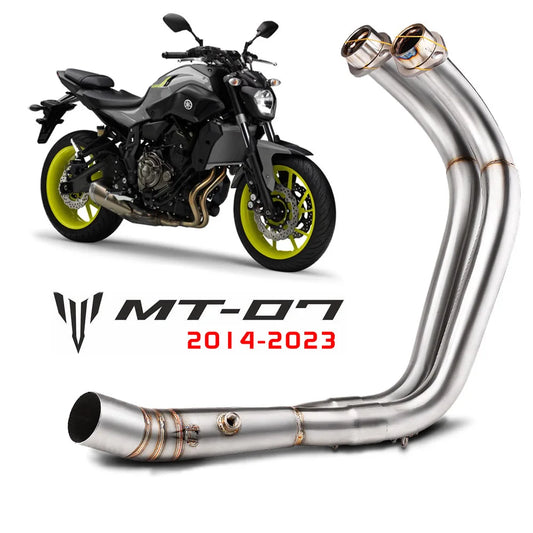 EXHAUST MUFFLER FULL SYSTEM SLIP ON (YAMAHA MT07 2014-2023)